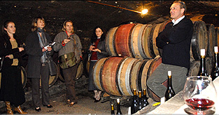 cellar of the Clos de Vougeot