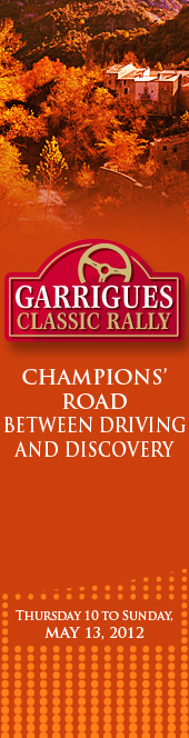 Garrigues Classic Rally : Thursday 10 to Sunday May 13, 2012