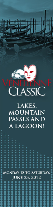 Venitian Classic Rally 2012 : Monday 18 to Saturday June 23, 2012