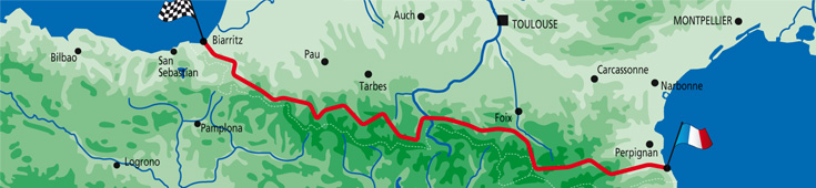 Photo Transpyrénéenne 2012-transpyreneenne-parcours-carte