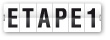Etape 1
