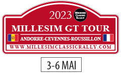 Plaque GT Tour Cévennes-Roussillon 2023