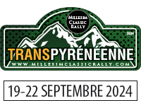 Plaque Classic Rally Transpyrénéenne 2024