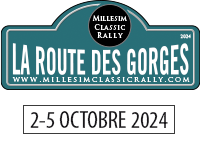 Plaque La Route des Gorges 2024