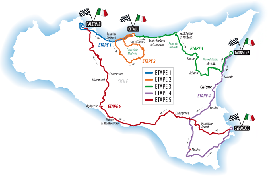 Targa Florio Revival 2027 — Carte du circuit